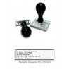 Sello de caucho 7x2 cm